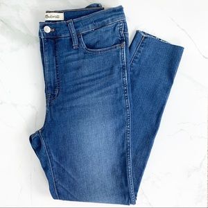 Madewell; 10" High-Rise Roadtripper Raw Ends